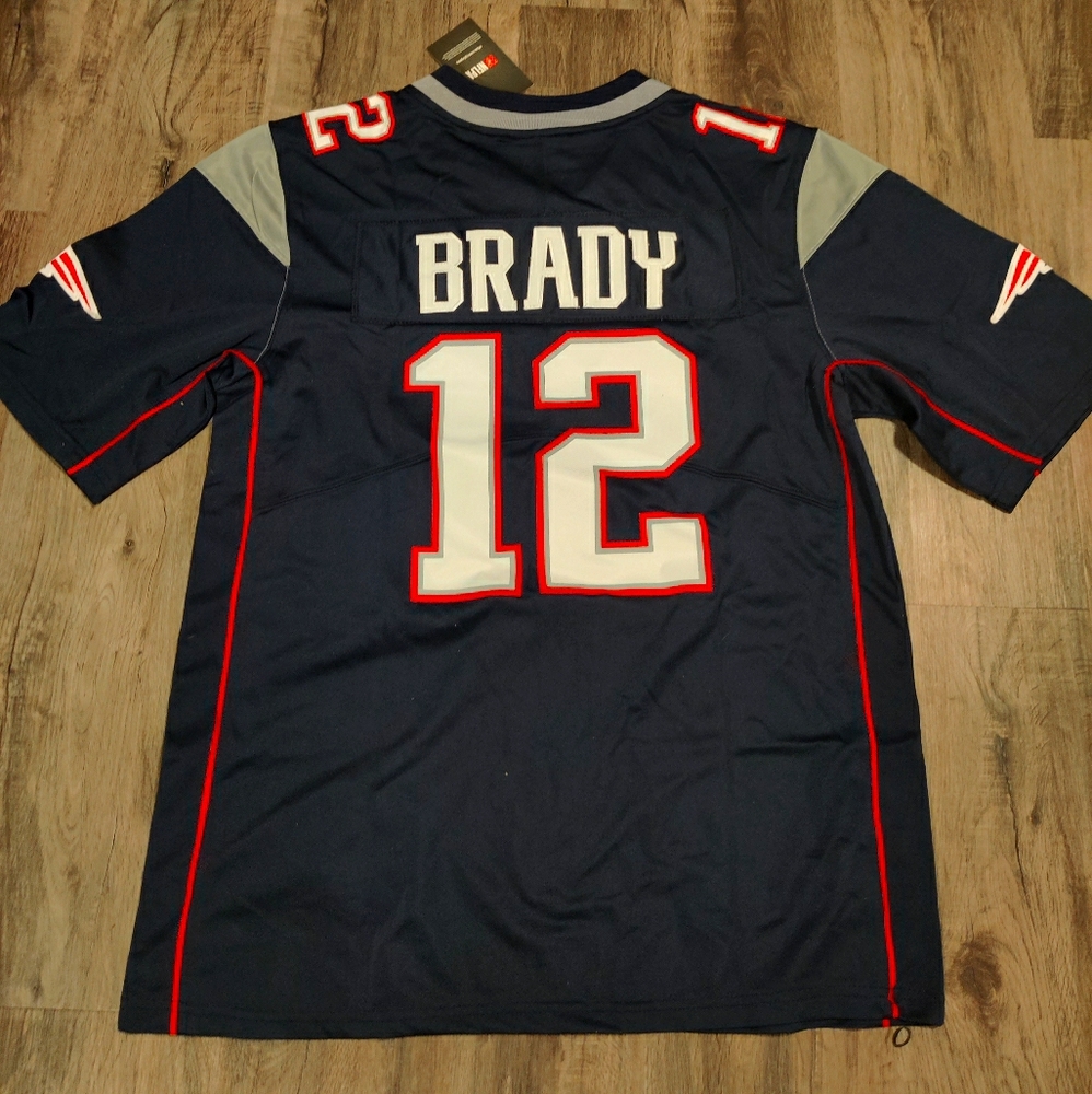 NFL #12 Tom Brady New England Patriots Jersey